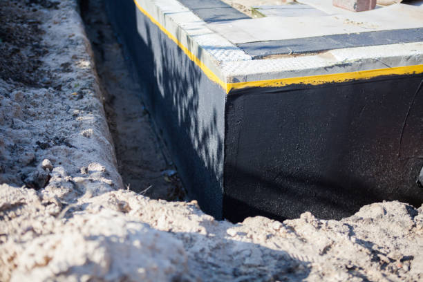 Professional Foundation Crack Repair technician working in White Pigeon, MI
